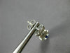 ESTATE 1.90CT DIAMOND & TANZANITE 14K WHITE GOLD FILIGREE HANGING EARRINGS 10192