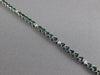 8.06CT DIAMOND & AAA SAPPHIRE 18KT WHITE GOLD 3D OVAL & ROUND TENNIS BRACELET