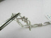 ANTIQUE WIDE 1.90CT FILIGREE 14KT WHITE GOLD DIAMOND BUTTERFLY BRACELET