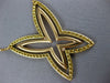 EXTRA LARGE 3.07CT PINK & CANARY DIAMOND 18K YELLOW ROSE GOLD BUTTERFLY NECKLACE