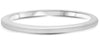 ESTATE 14KT WHITE GOLD 3D CLASSIC DIAMOND CUT MATTE WEDDING ANNIVERSARY RING