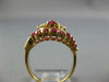 1.16CT DIAMOND & AAA RUBY 14KT WHITE GOLD MULTI SHAPE FLOWER INFINITY LOVE RING