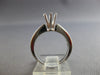 .60CT DIAMOND 14KT WHITE GOLD SIX PRONG CHANNEL SEMI MOUNT ENGAGEMENT RING 28073