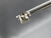 ESTATE .18CT DIAMOND 14KT WHITE GOLD 3D CLASSIC SQUARE GEOMETRICAL STUD EARRINGS