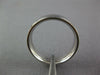 ESTATE 14KT WHITE GOLD MATTE & SHINY COMFORT FIT WEDDING ANNIVERSARY RING #27064