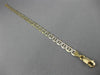 ESTATE 14KT WHITE & YELLOW GOLD MARINER DIAMOND CUT DESIGN WOMEN BRACELET #22854