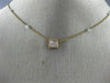 ESTATE 1.04CT WHITE & PINK DIAMOND 18KT WHITE & ROSE GOLD 3D INVISIBLE PENDANT