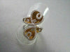 ANTIQUE WIDE 1.09CT DOUBLE HEART DIAMOND 14KT WHITE & YELLOW GOLD RING