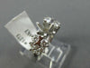 .82CT DIAMOND 14K WHITE GOLD CLASSIC 2 ROW ROUND SEMI MOUNT ENGAGEMENT RING 1273