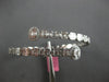 LARGE 5.69CT DIAMOND 18KT WHITE GOLD ROUND & BAGUETTE INVISIBLE BANGLE BRACELET