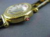 LARGE MICHELE CABER .58CT DIAMOND MOTHER OF PEARL STAINLESS STEEL CHEETAH WATCH