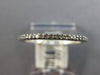 .13CT DIAMOND 14KT WHITE GOLD 3D ROUND 3/4TH ETERNITY WEDDING ANNIVERSARY RING