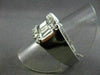 ANTIQUE WIDE 1.82CT DIAMOND BAGUETTE & ROUND 14KT W GOLD ANNIVERSARY RING #2137