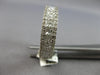 WIDE 3.50CT DIAMOND 18KT WHITE GOLD PRINCESS & ROUND ETERNITY ANNIVERSARY RING