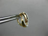 ESTATE .25CT DIAMOND 14KT ROSE GOLD 3D PAVE CLASSIC LOVE KNOT CLIP ON EARRINGS