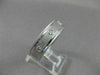 ESTATE WIDE .40CT DIAMOND 14K WHITE GOLD ETOILE ETERNITY SOLID MENS RING #19670