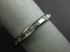 ANTIQUE 1.20CT BAGUETTE DIAMOND 14KT WHITE GOLD ETERNITY ANNIVERSARY RING #22441