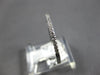 ESTATE .18CT DIAMOND 18KT WHITE GOLD 3D CLASSIC SEMI ETERNITY ANNIVERSARY RING