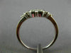 ESTATE .56CT DIAMOND 18KT WHITE GOLD ROUND 4 LEAF CLOVER SQUARE FLOWER LOVE RING