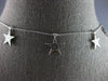 ESTATE .71CT DIAMOND 14KT YELLOW GOLD 3D MULTI STAR BY THE YARD LOVE NECKLACE