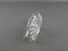 ANTIQUE 18KT GOLD WIDE FILIGREE TALL PYRAMID 3D 1.83CT DIAMOND RING