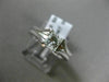 ESTATE .50CT PRINCESS DIAMOND 14KT WHITE GOLD CLASSIC SOLITAIRE ENGAGEMENT RING