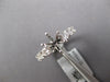 LARGE .79CT DIAMOND 18KT WHITE GOLD CLASSIC 6 PRONG SEMI MOUNT ENGAGEMENT RING