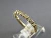 .58CT DIAMOND 14KT YELLOW GOLD SHARED PRONG COMFORT FIT WEDDING ANNIVERSARY RING