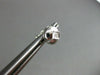 ESTATE .45CT PRINCESS DIAMOND 14KT WHITE GOLD ROUND STUD EARRINGS VERY CUTE 6657