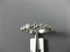 ESTATE .36CT DIAMOND 14K WHITE GOLD 3D FLOWER FILIGREE WEDDING ANNIVERSARY RING