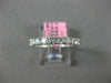ESTATE .82CT DIAMOND 18K WHITE GOLD SEMI ETERNITY ROUND WEDDING ANNIVERSARY RING