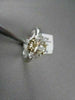 FANCY YELLOW 1.75CT DIAMOND 18KT GOLD ENGAGMENT RING