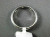 ESTATE WIDE .32CT DIAMOND 14KT WHITE GOLD ETOILE ETERNITY ANNIVERSARY RING 16200