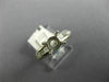 ESTATE .77CT DIAMOND 14KT WHITE GOLD 3D ROUND SEMI MOUNT ENGAGEMENT RING #9885