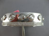 LARGE 2.84CT DIAMOND 18K WHITE GOLD ROUND & BAGUETTE ETOILE CUFF BANGLE BRACELET