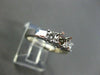 ESTATE .40CT DIAMOND 14KT W PAST PRESENT FUTURE SEMI MOUNT ENGAGEMENT RING #432