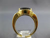 2.12CT DIAMOND & AAA IOLITE 14KT YELLOW GOLD 3D OVAL SEMI BEZEL ENGAGEMENT RING