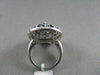 ANTIQUE WIDE FILIGREE 14KT 2.25CTW G VS DIAMOND & AAA BLUE SAPPHIRE RING AMAZING