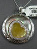 LARGE .42CT DIAMOND & AAA MOTHER OF PEARL 18KT WHITE GOLD CIRCULAR HEART PENDANT