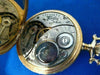 ANTIQUE 14K YELLOW GOLD ELGIN HUNTERS POCKETWATCH PERFECT CONDITION #19489