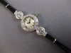 ANTIQUE LARGE TIFFANY & CO 2.60CT DIAMOND PLATINUM CIRCULAR LADY'S WATCH #28052