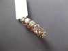 LARGE 3.50CT DIAMOND 18KT ROSE GOLD ROUND ETERNITY SHARE PRONG ANNIVERSARY RING