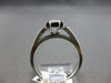 .25CT DIAMOND 14KT WHITE GOLD 3D PRINCESS INVISIBLE SOLITAIRE ENGAGEMENT RING