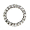 3.04CT DIAMOND 18KT WHITE GOLD 3D CLASSIC ROUND ETERNITY LOVE ANNIVERSARY RING