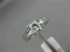 ESTATE .50CT PRINCESS DIAMOND 14KT WHITE GOLD CLASSIC SOLITAIRE ENGAGEMENT RING