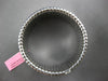 EXTRA LARGE .91CT DIAMOND 18KT WHITE GOLD DOUBLE CUFF SNAKE BAR BANGLE BRACELET
