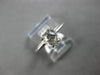 1.0CT SALT & PEPPER DIAMOND 18K WHITE GOLD SOLITAIRE PEAR SHAPE ENGAGEMENT RING