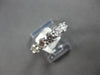 LARGE 1.33CT DIAMOND 14KT WHITE GOLD 3D CLASSIC 5 STONE WEDDING ANNIVERSARY RING