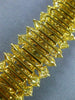 LARGE 52.92CT WHITE & FANCY YELLOW DIAMOND 18KT TWO TONE GOLD 3D TENNIS BRACELET