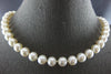 LARGE & LONG AAA TAHITIAN PEARL 14KT WHITE GOLD CLASSIC 9MM LOVE NECKLACE #27949